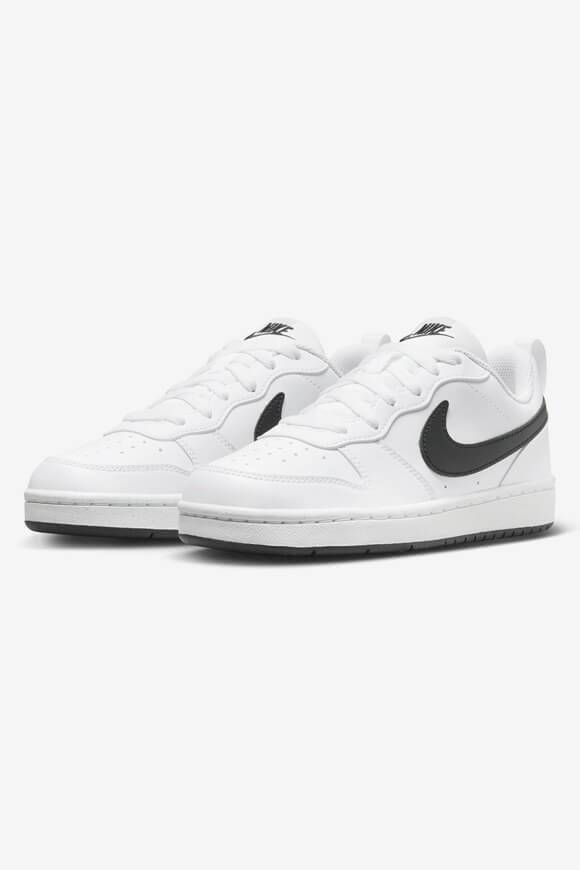 Nike Court Borough Low Recraft Sneaker | White + Black | Mädchen  | EU36 von Nike