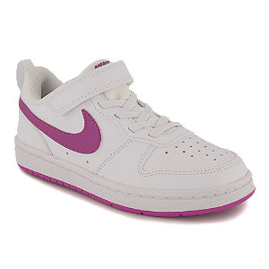 Nike Court Borough Mädchen Sneaker Weiss 28-35 von Nike