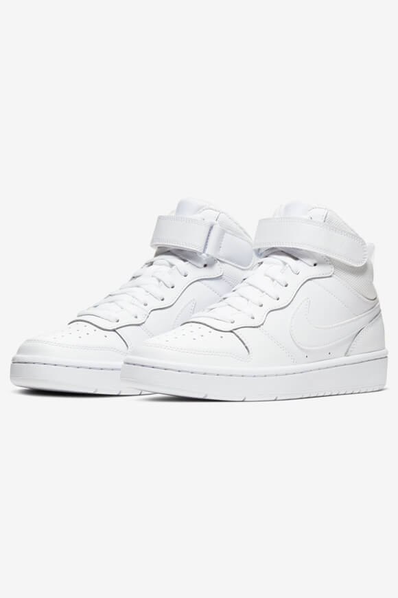 Nike Court Borough Mid 2 Sneaker | White | Jungen  | EU35.5 von Nike