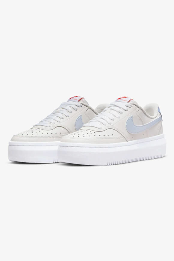 Nike Court Vision Alta Plateau Sneaker | Phantom + Football Grey | Damen  | EU39 von Nike