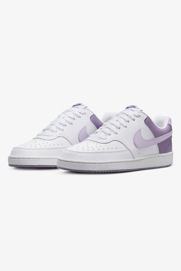 Nike Court Vision Low NN Sneaker | White + Lilac Bloom | Damen  | EU36.5 von Nike