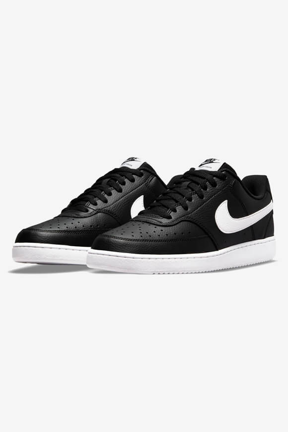 Nike Court Vision NN Sneaker | Schwarz + Weiss | unisex  | EU38.5 von Nike