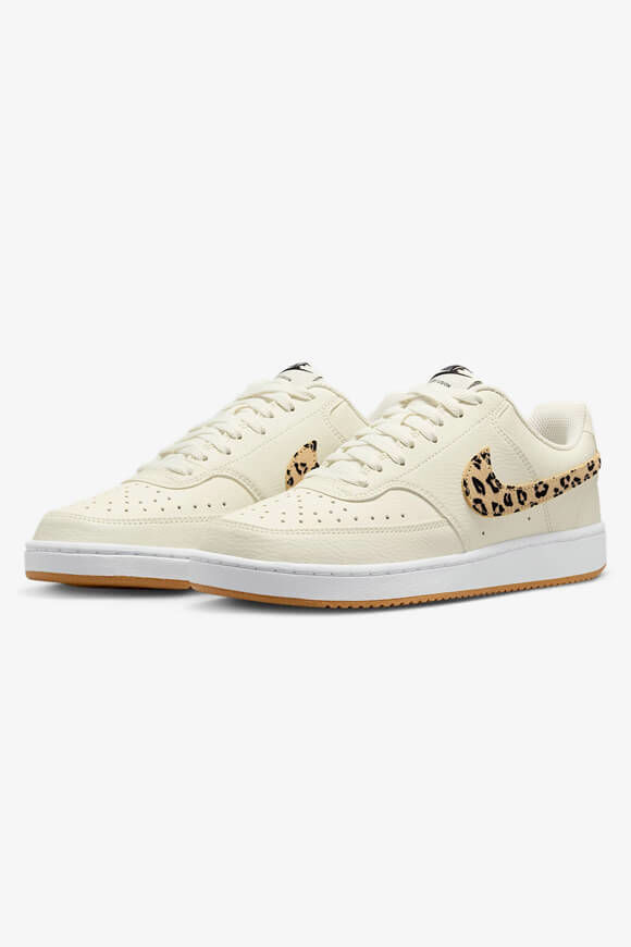 Nike Court Vision Sneaker | Sail + Black + White + Flax | Damen | EU36.5 Nike Court Vision Sneaker | Sail + Black + White + Flax | Damen | EU36.5 von Nike