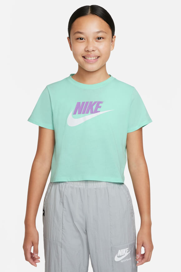 Nike Crop T-Shirt | Mint Foam | Mädchen  | L von Nike