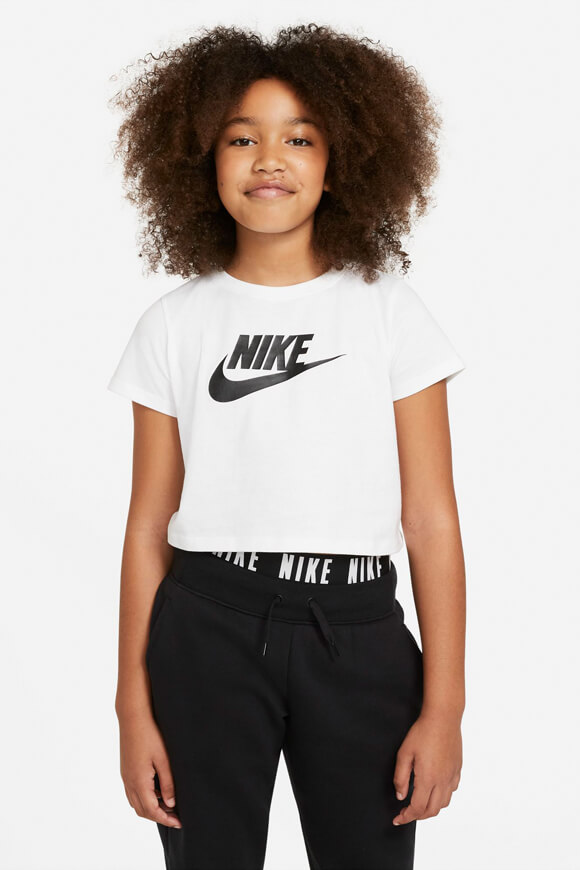 Nike Crop T-Shirt | Weiss | Mädchen  | M von Nike