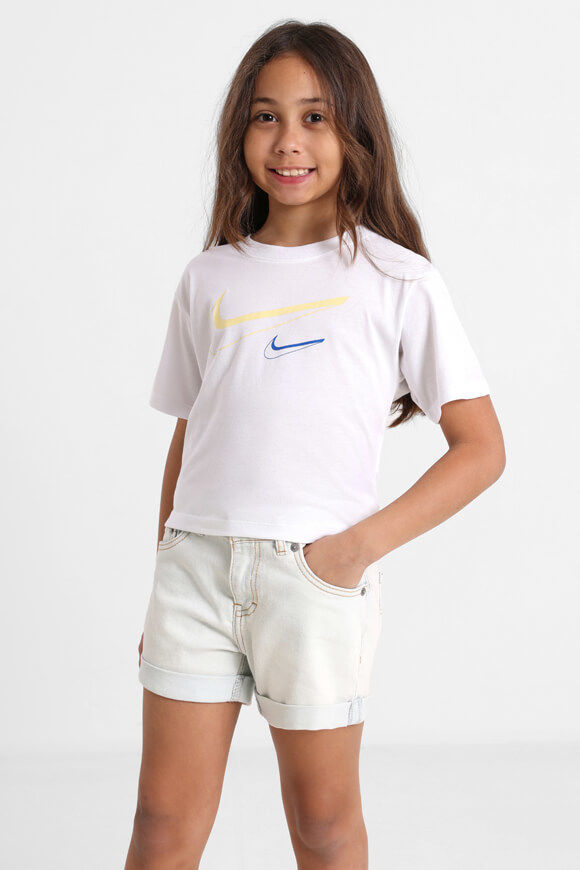 Nike Crop T-Shirt | White | Mädchen  | 3y von Nike