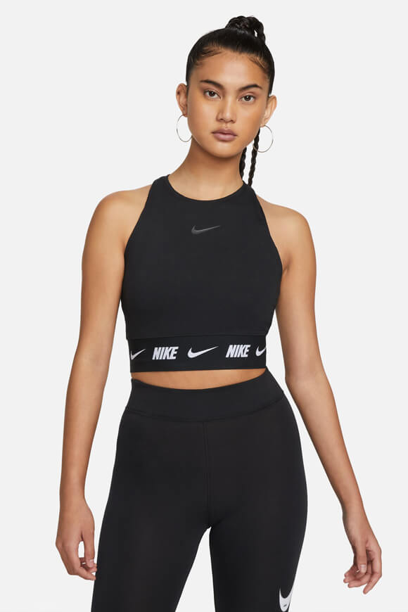 Nike Crop Top | Schwarz | Damen  | L von Nike