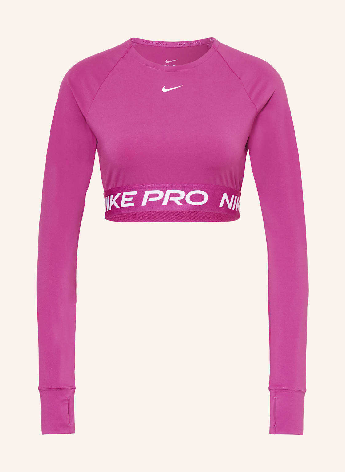 Nike Cropped-Longsleeve Pro 365 Dri-Fit lila Nike Cropped-Longsleeve Pro 365 Dri-Fit lila von Nike