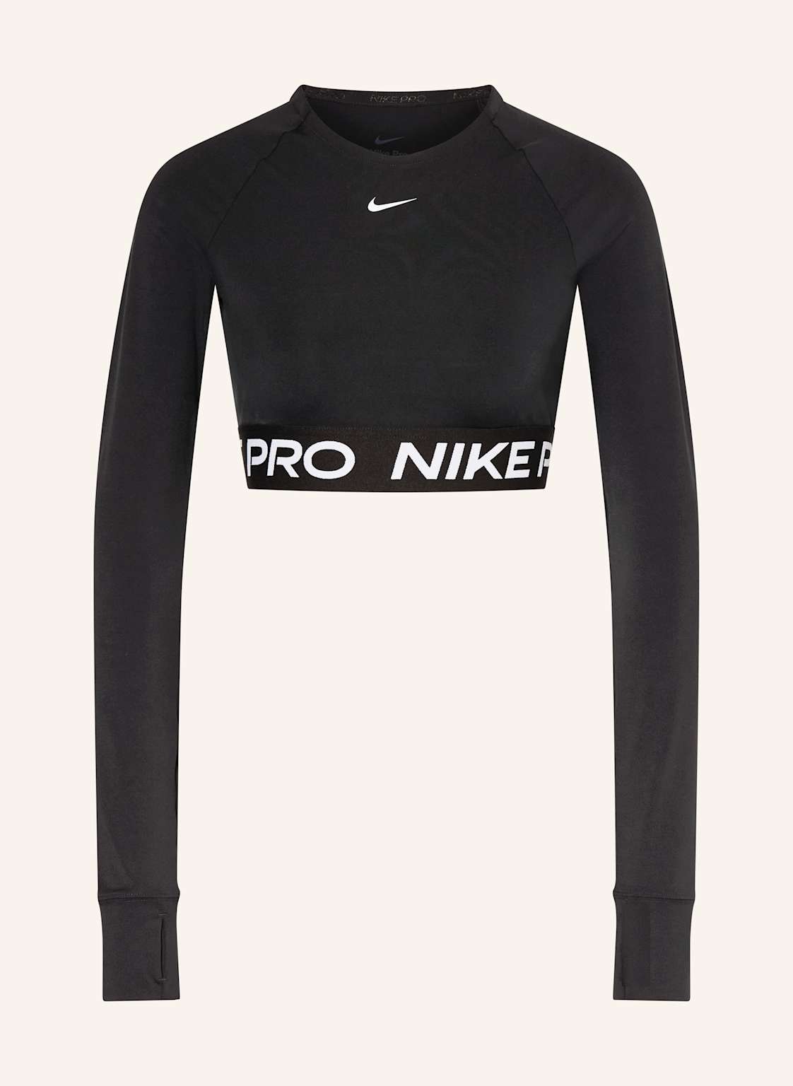Nike Cropped-Longsleeve Pro 365 Dri-Fit schwarz Nike Cropped-Longsleeve Pro 365 Dri-Fit schwarz von Nike