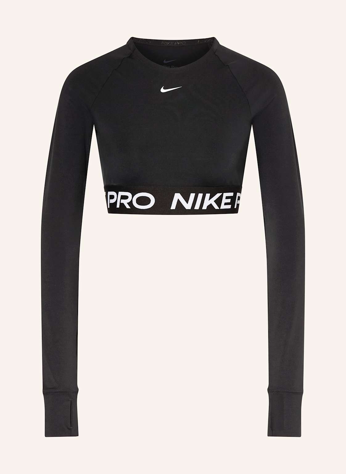 Nike Cropped-Longsleeve Pro 365 Dri-Fit schwarz von Nike