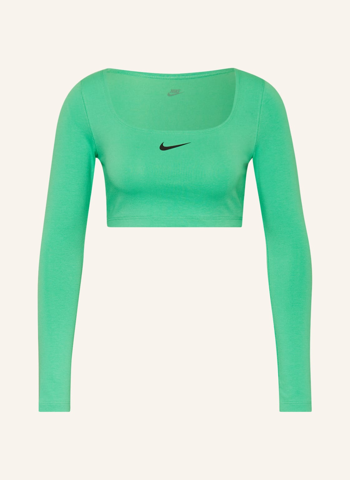 Nike Cropped-Longsleeve Sportswear gruen von Nike
