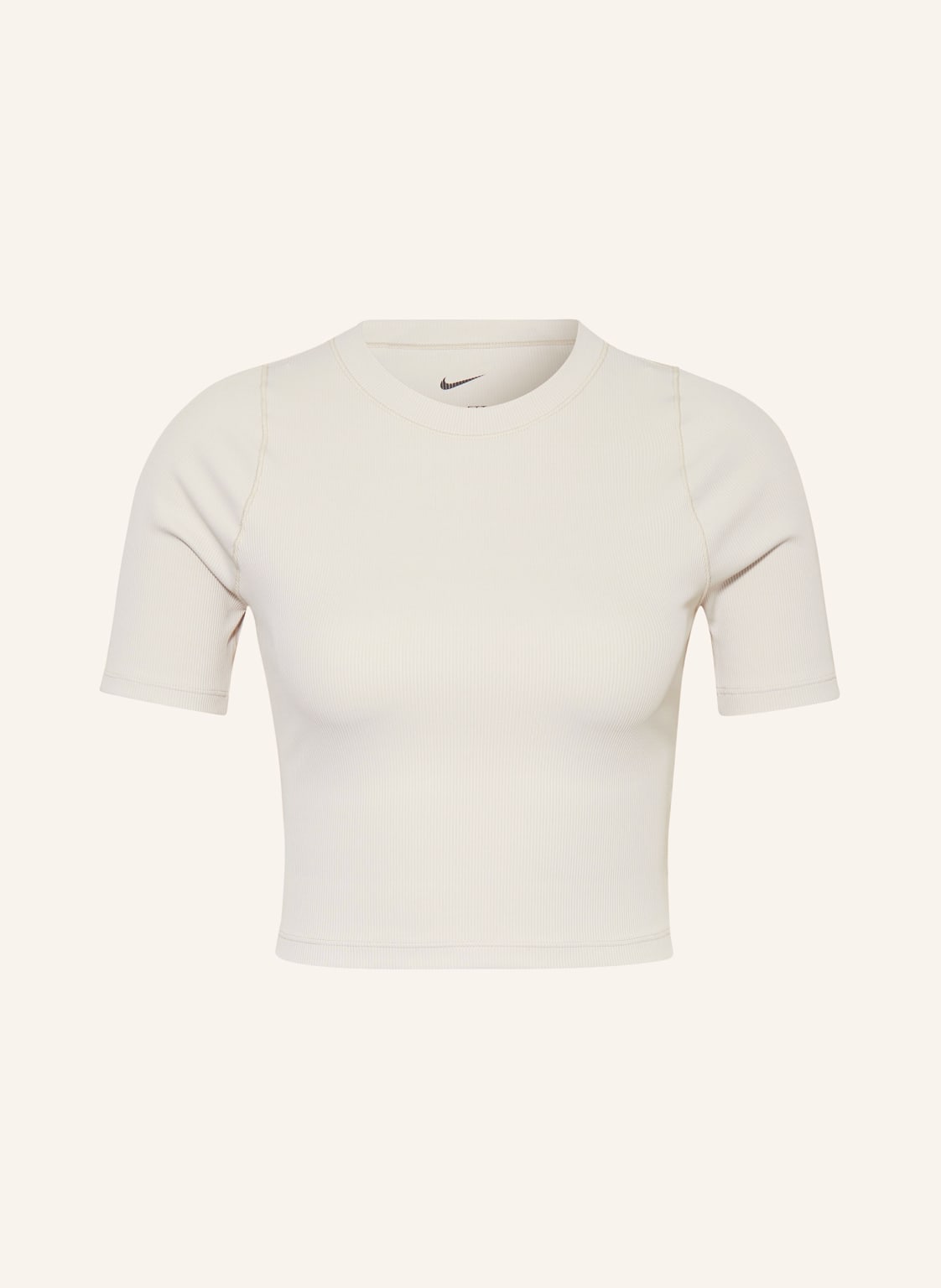 Nike Cropped-Shirt Infinasoft Essentials beige Nike Cropped-Shirt Infinasoft Essentials beige von Nike