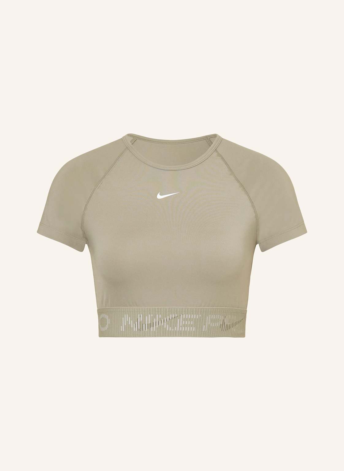 Nike Cropped-Shirt Nike Pro gruen von Nike