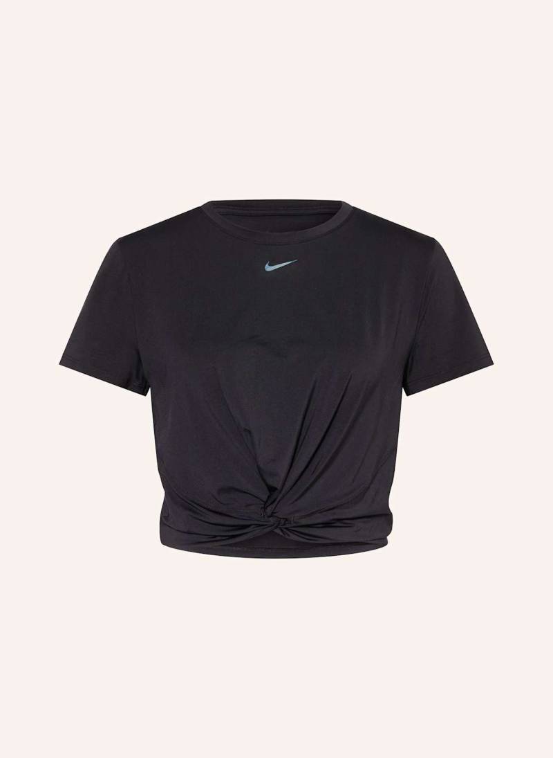 Nike Cropped-Shirt One Classic Twist schwarz von Nike
