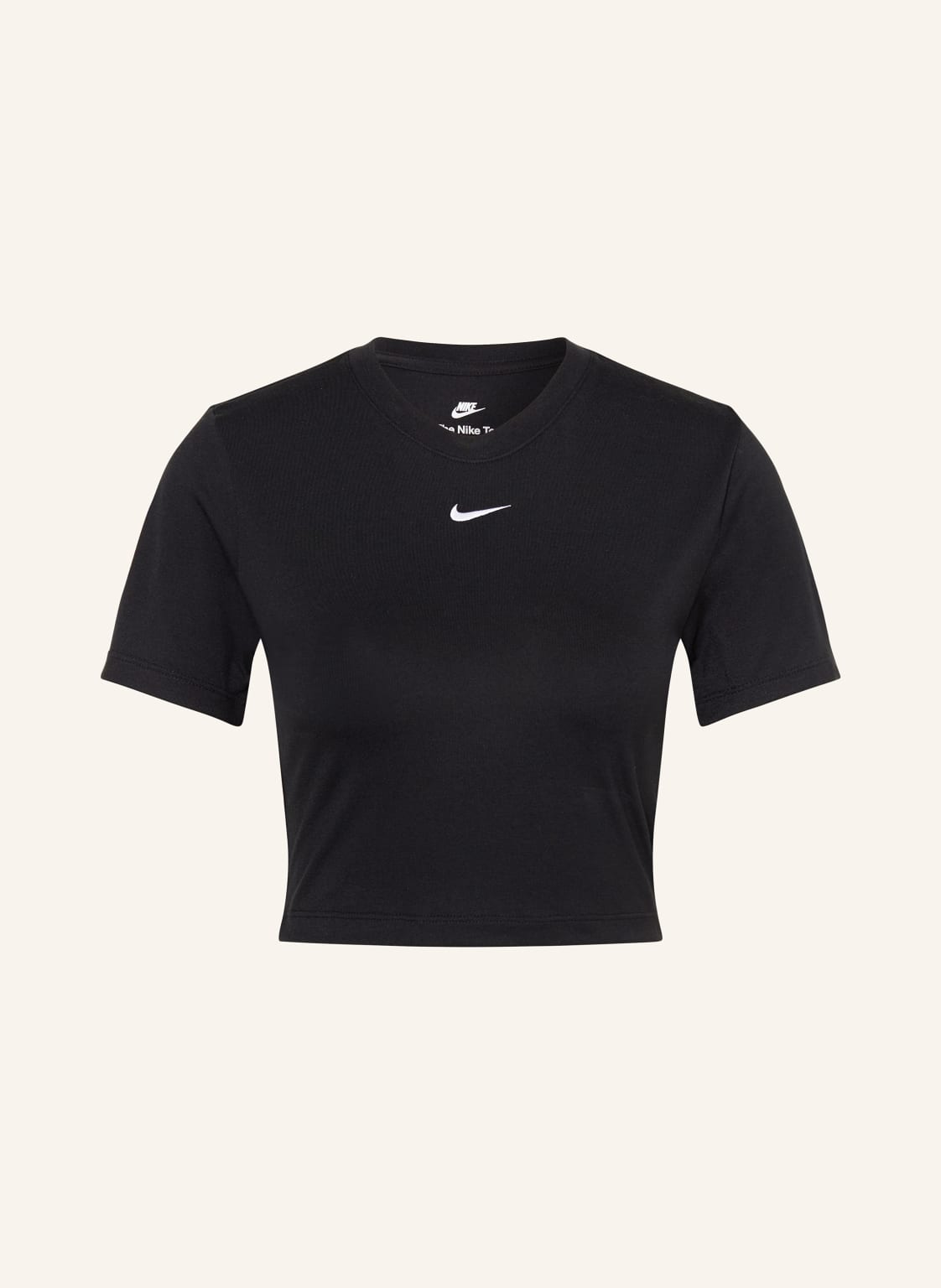 Nike Cropped-Shirt Sportswear Essential schwarz von Nike