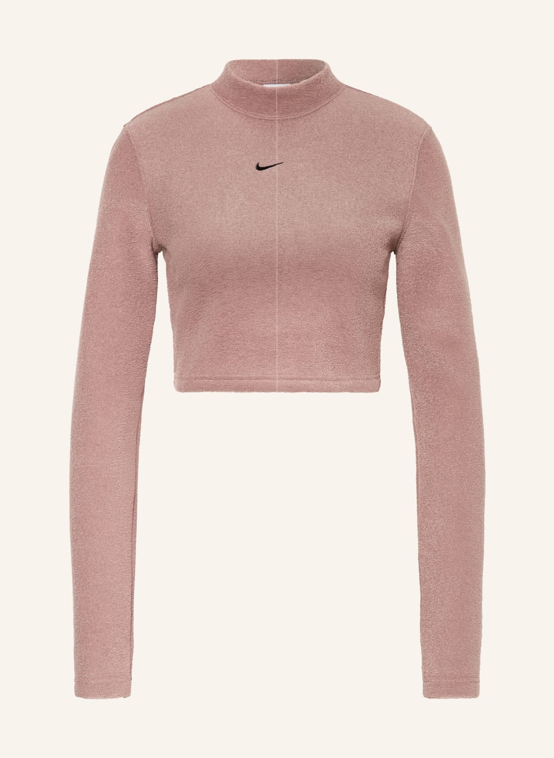 Nike Cropped-Shirt Sportswear Phoenix Plush beige Nike Cropped-Shirt Sportswear Phoenix Plush beige von Nike