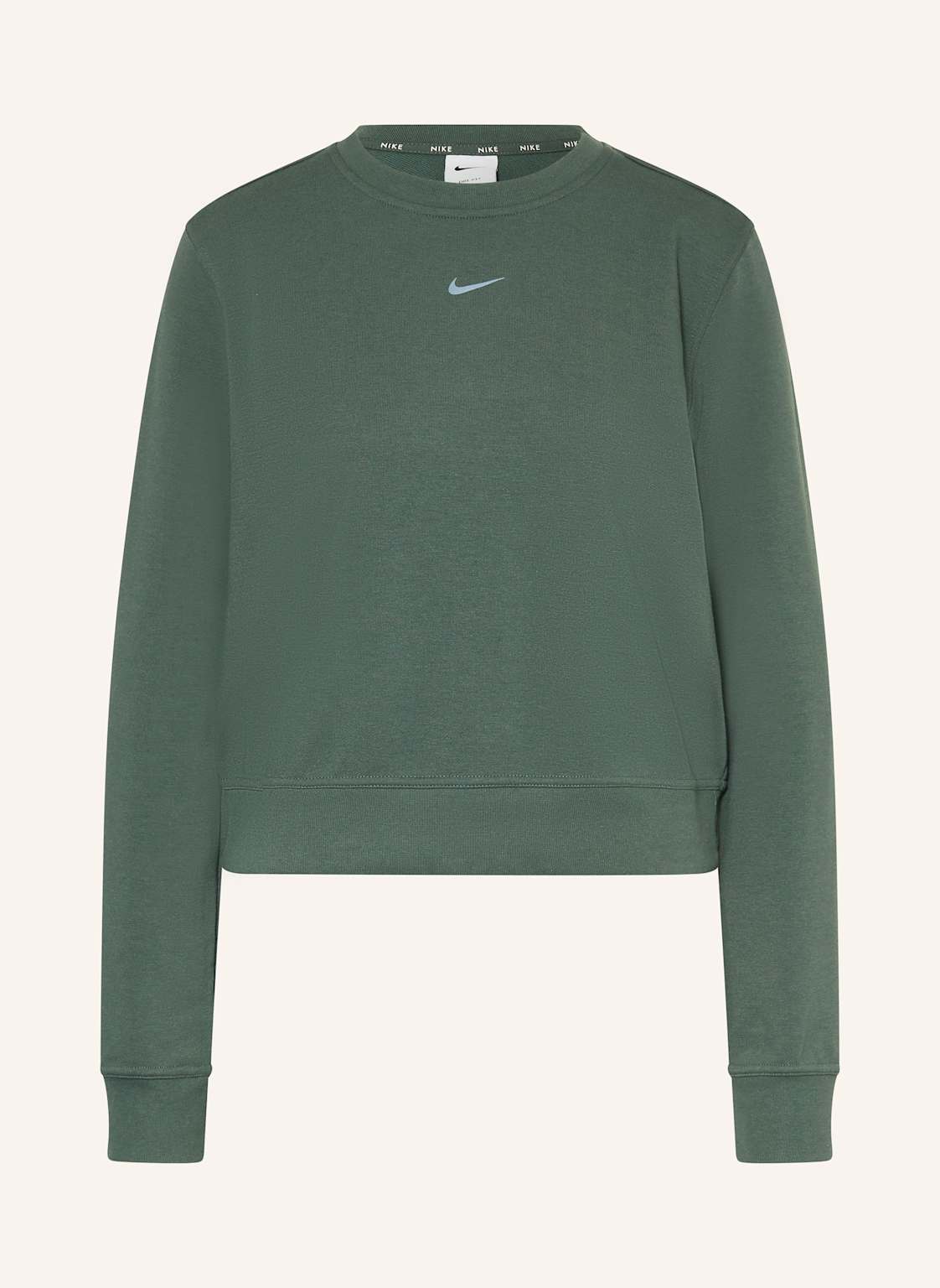 Nike Cropped-Sweatshirt Dri-Fit One gruen Nike Cropped-Sweatshirt Dri-Fit One gruen von Nike