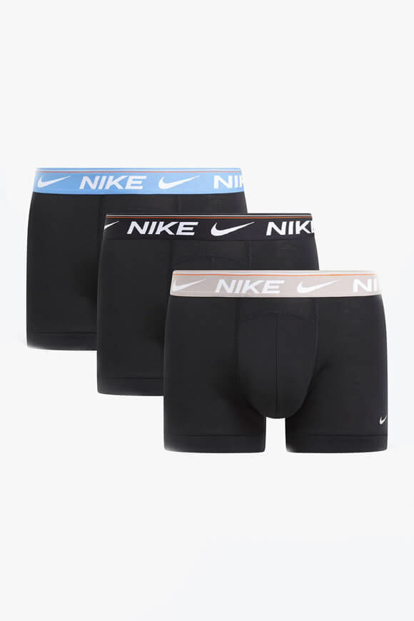 Nike Dreierpack Boxershorts | Black + College Grey + Blue Beyond | Herren  | L von Nike