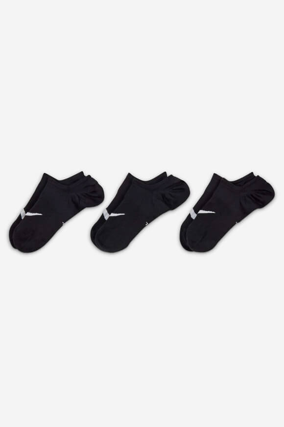 Nike Dreierpack Füsslinge | Schwarz | Damen  | EU34-38 von Nike