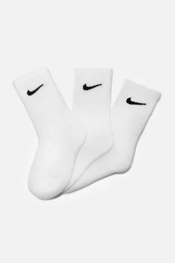 Nike Dreierpack Kids Socken | White | Jungen  | EU27-35 von Nike