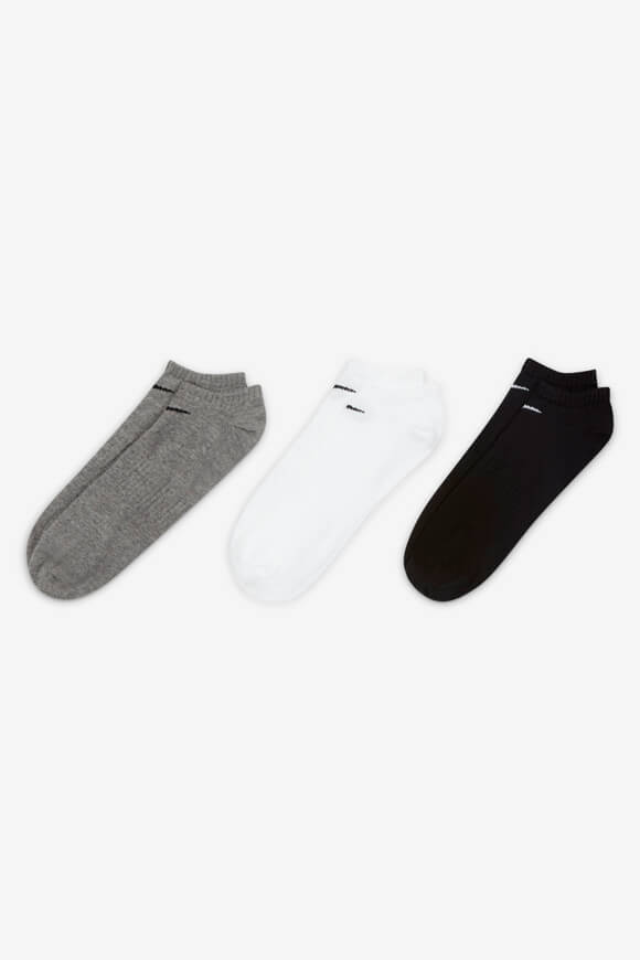 Nike Dreierpack Socken | Schwarz + Weiss + Grau | Herren  | EU38-42 von Nike