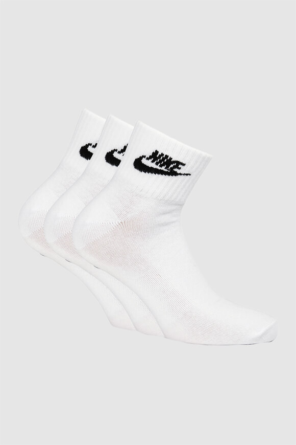 Nike Dreierpack Socken | Weiss + Schwarz | Herren  | EU46-50 von Nike