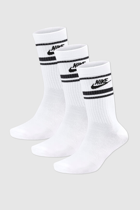 Nike Dreierpack Socken | Weiss | unisex  | XL von Nike