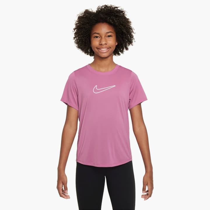 Nike Dri-FIT T-Shirt One T-Shirt pink von Nike