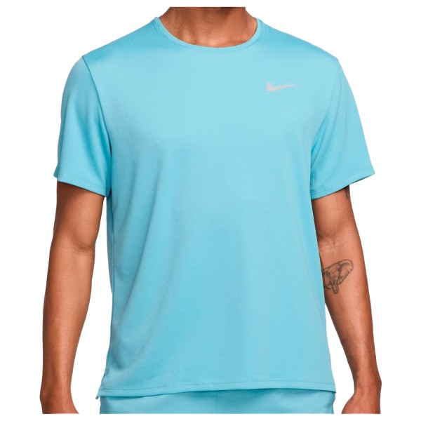 Nike - Dri-FIT UV Miler - Laufshirt Gr L blau von Nike