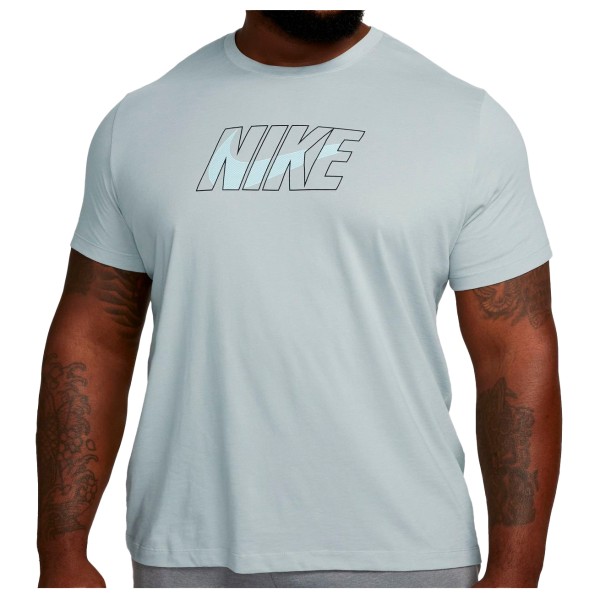 Nike - Dri-Fit Fitness T-Shirt - Funktionsshirt Gr L grau von Nike