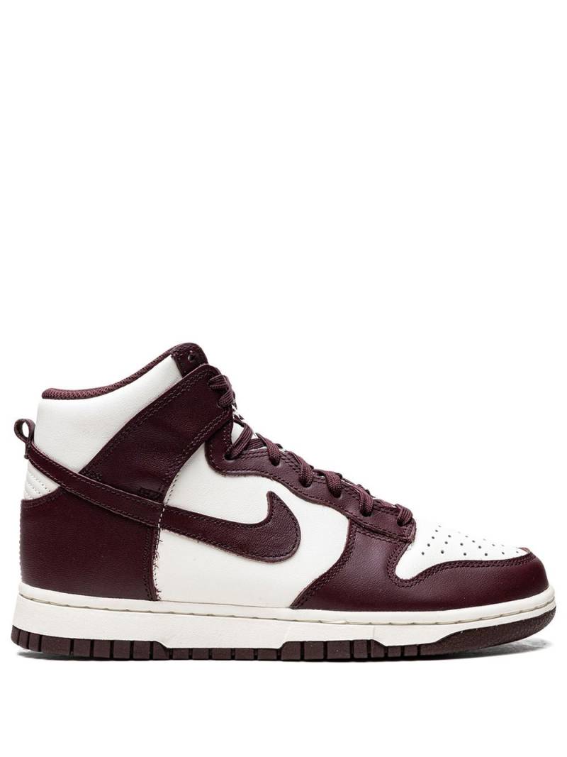 Nike Dunk High "Burgundy Crush" sneakers - White von Nike