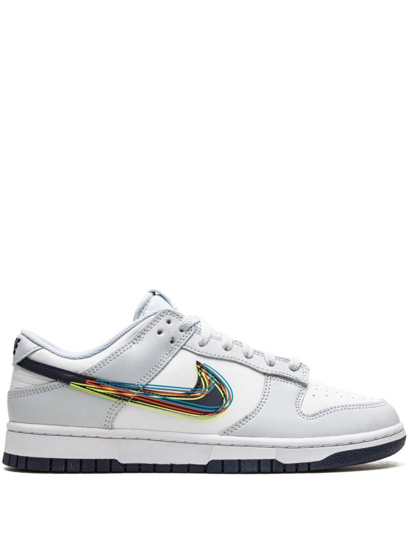 Nike Dunk Low "3D Swoosh" sneakers - White von Nike