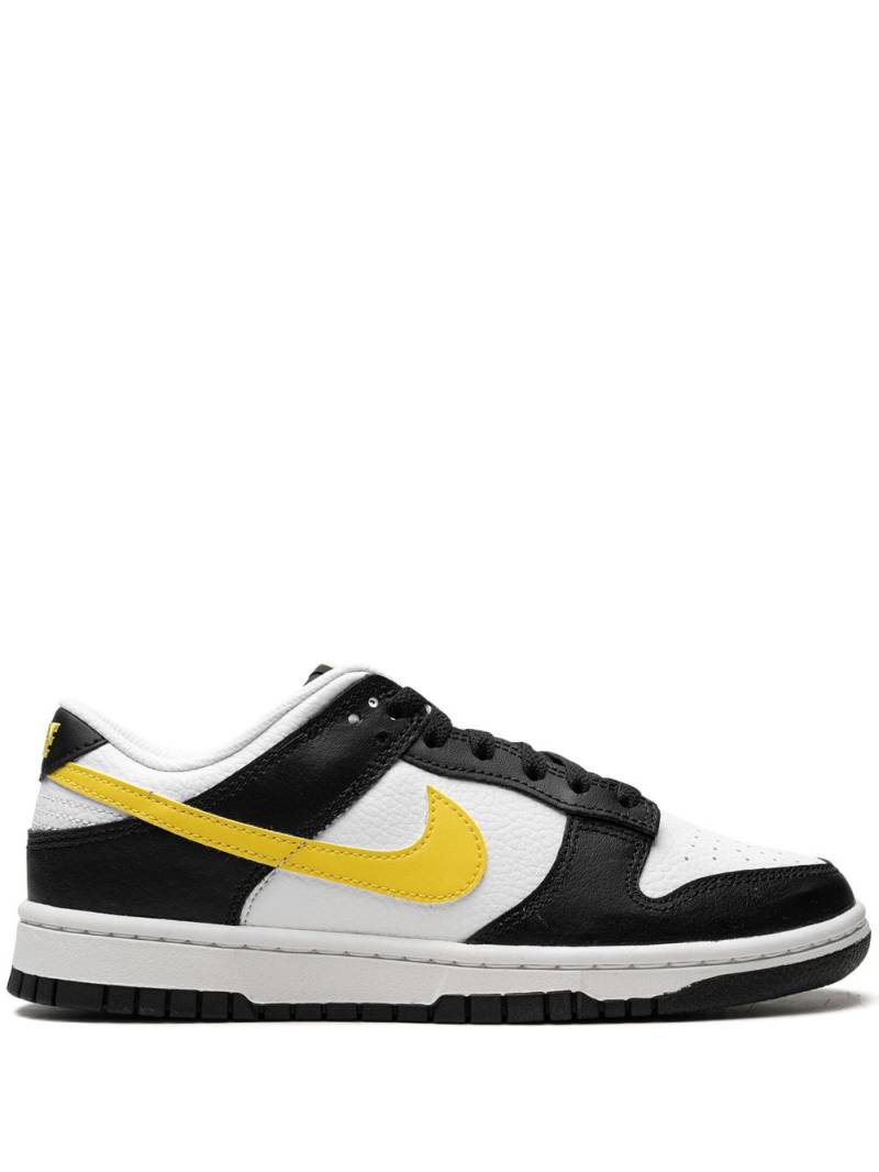 Nike Dunk Low "Black/Opti Yellow" sneakers - White von Nike