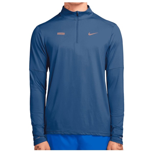 Nike - Element Flash Dri-FIT Running Shirt - Funktionsshirt Gr XL blau von Nike
