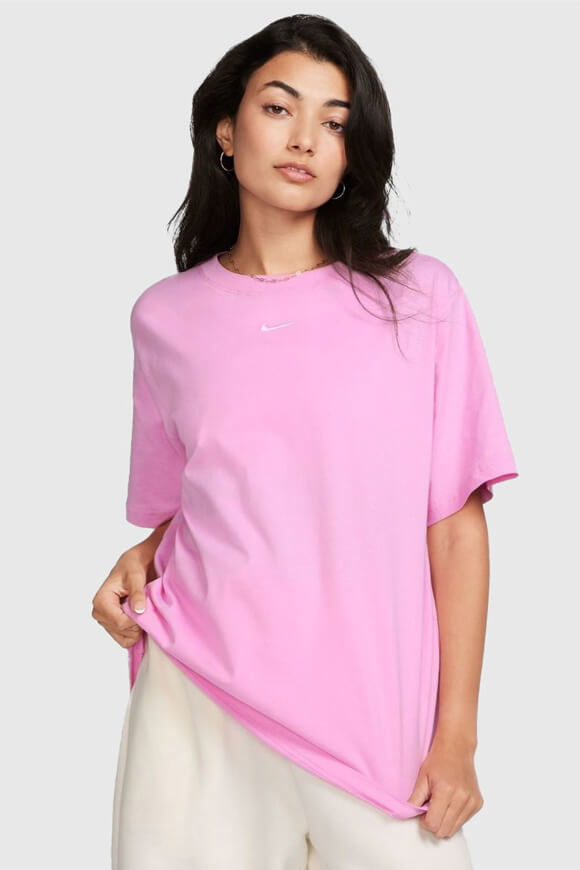 Nike Essential Oversize T-Shirt | Beyond Pink | Damen  | S von Nike