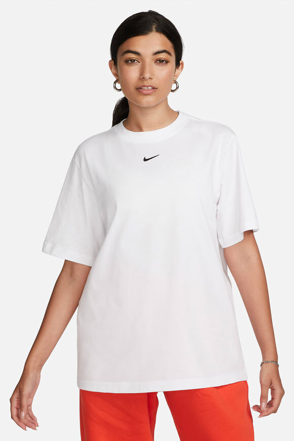 Nike Essential Oversize T-Shirt | White | Damen  | L von Nike