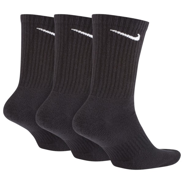 Nike - Everyday Cushioned Training Crew Socks - Multifunktionssocken Gr M - EU: 38-42 grau/schwarz von Nike