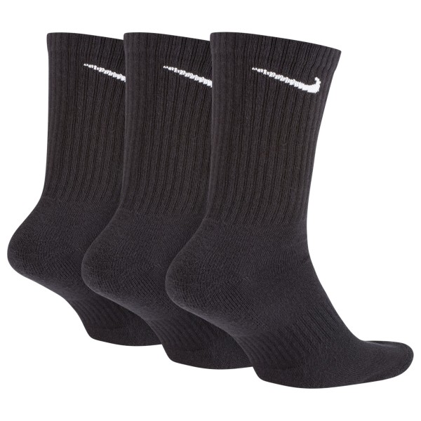 Nike - Everyday Cushioned Training Crew Socks - Multifunktionssocken Gr S - EU: 34-38 grau/schwarz von Nike