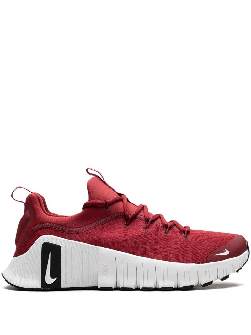 Nike Free Metcon 6 "Team Crimson/Black/White" sneakers - Red von Nike