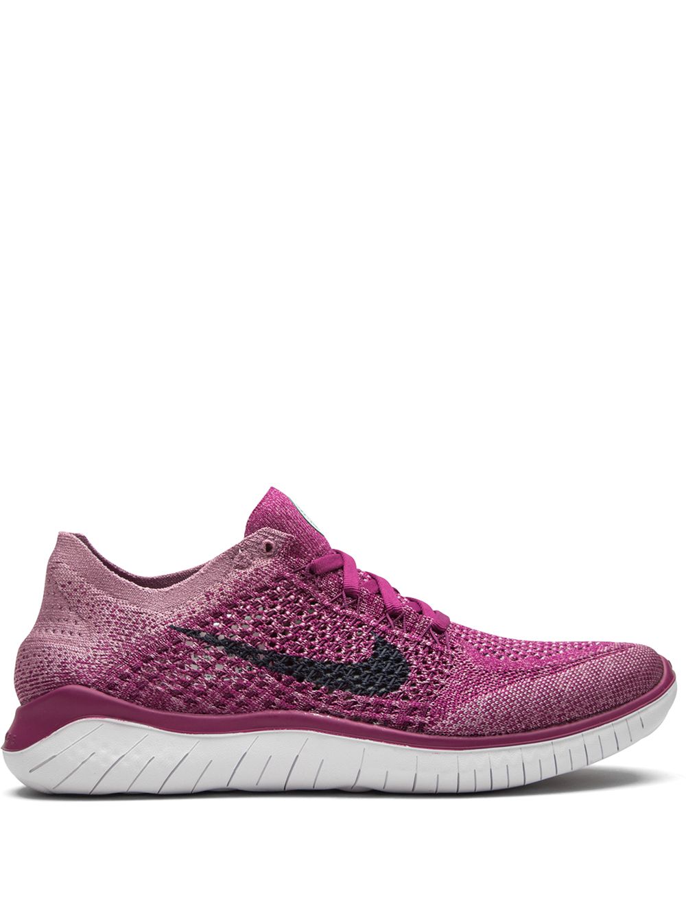 Nike Free RN Flyknit 2018 "Raspberry Red/White/Teal Tint" sneakers - Purple von Nike