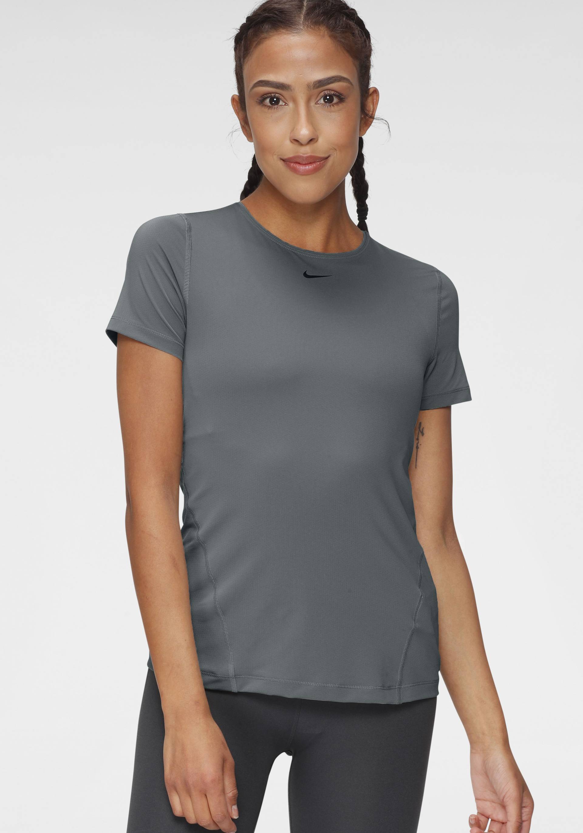 Nike Funktionsshirt »WOMEN NIKE PERFORMANCE TOP SHORTSLEEVE ALL OVER MESH«, DRI-FIT Technology von Nike