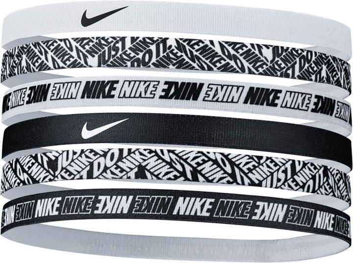 Nike Headbands 6 PK Printed Haarband weiss von Nike