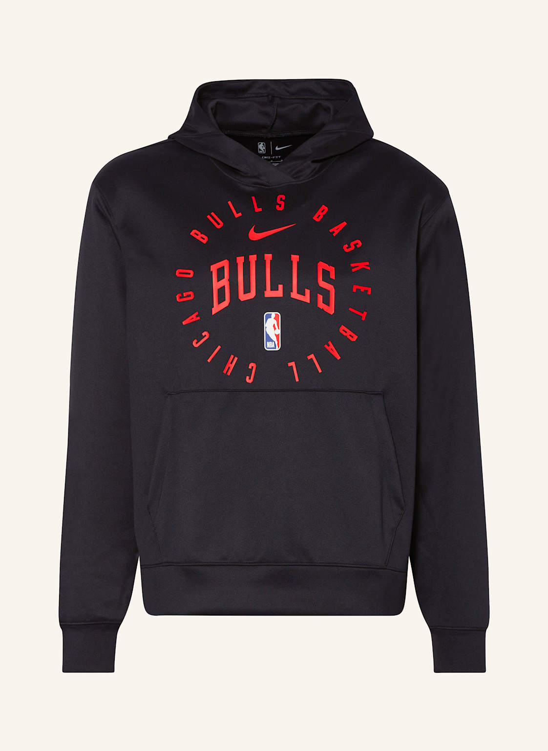 Nike Hoodie Chicago Bulls Spotlight schwarz von Nike