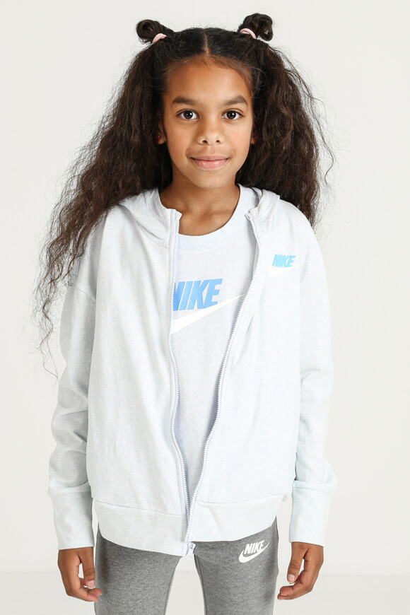 Nike Kapuzensweatjacke | Football Grey | Mädchen  | L von Nike