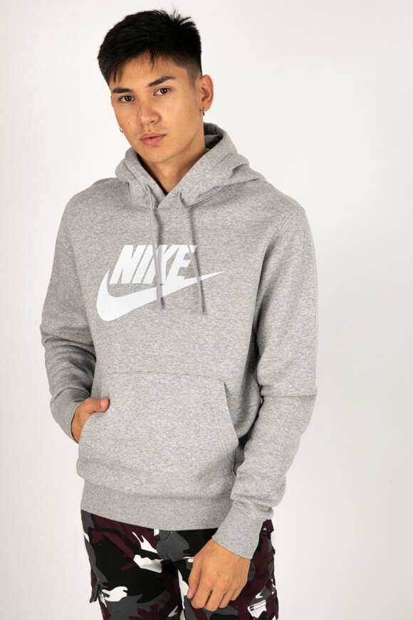 Nike Kapuzensweatshirt | Grau meliert | Herren  | L von Nike