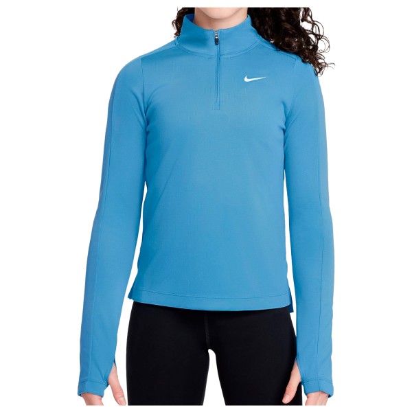 Nike - Kid's Dri-Fit Long-Sleeve 1/2-Zip Top - Laufshirt Gr L;M;S;XL;XS blau;rot von Nike