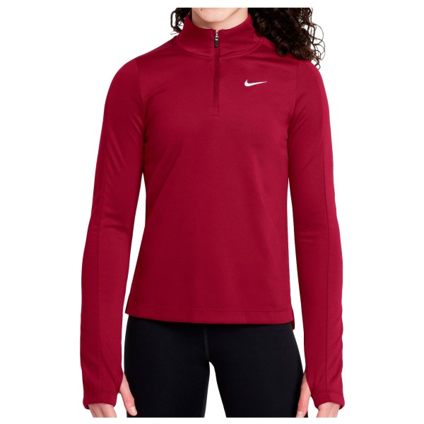 Nike - Kid's Dri-Fit Long-Sleeve 1/2-Zip Top - Laufshirt Gr L rot von Nike