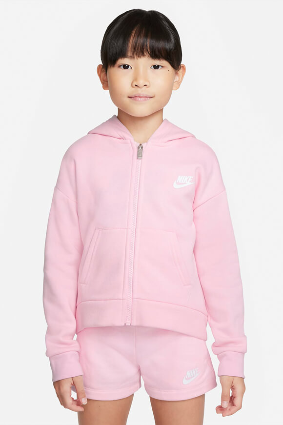 Nike Kids Kapuzensweatjacke | Pink Foam | Mädchen  | 4y von Nike