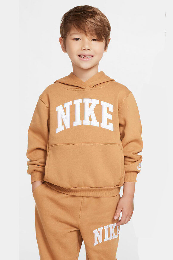 Nike Kids Kapuzensweatshirt | Flax | Jungen  | 3y von Nike