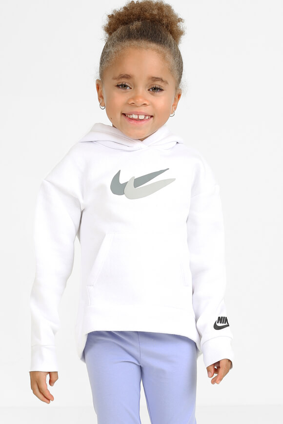 Nike Kids Kapuzensweatshirt | Weiss | Mädchen  | 5y von Nike